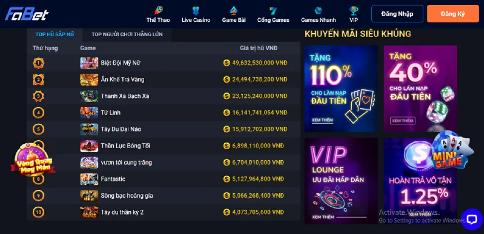Giao diện ứng dụng 88clup app iOS với các tính năng nổi bật